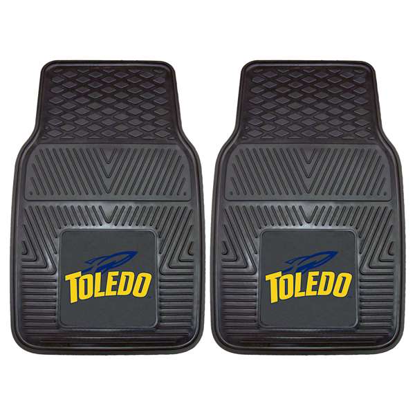 University of Toledo Rockets 2-pc Vinyl Car Mat Set