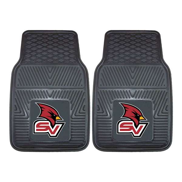 Saginaw Valley State University Cardinals 2-pc Vinyl Car Mat Set