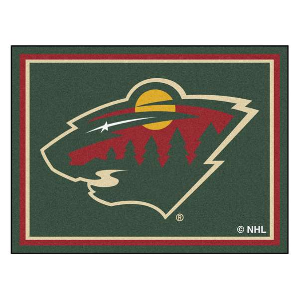 Minnesota Wild Wild 8x10 Rug