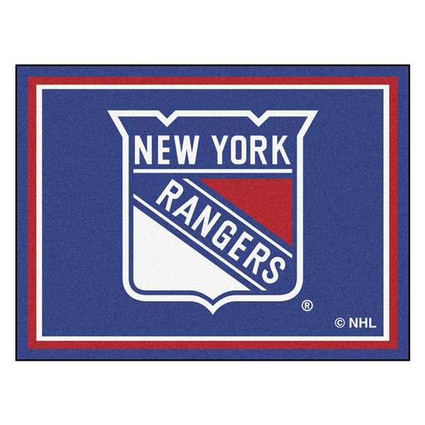 New York Rangers Rangers 8x10 Rug