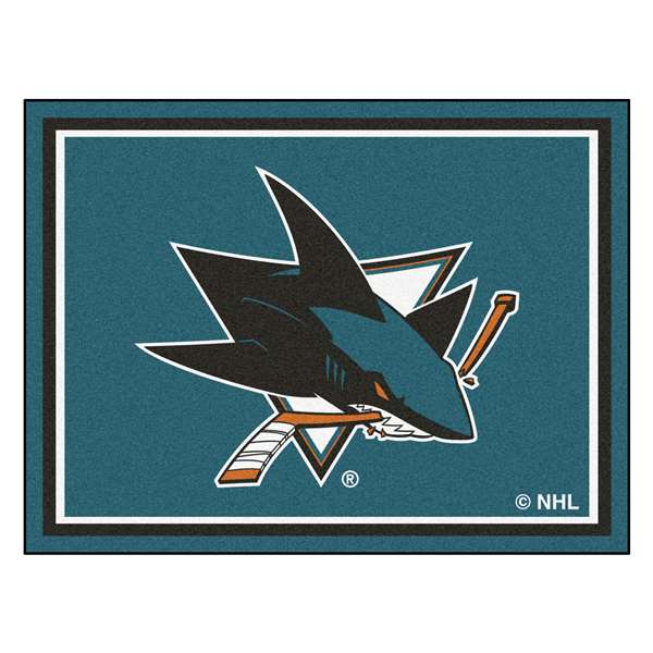 San Jose Sharks Sharks 8x10 Rug