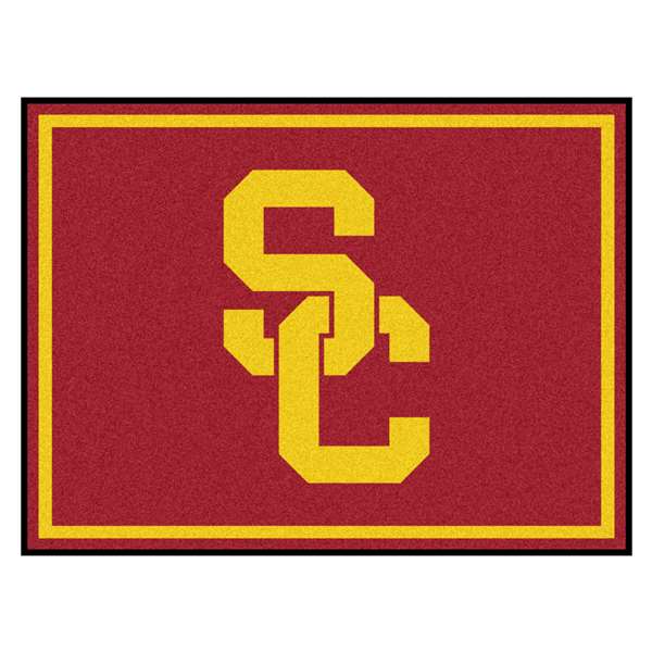 University of Southern California 8x10 Rug Block SC Logo