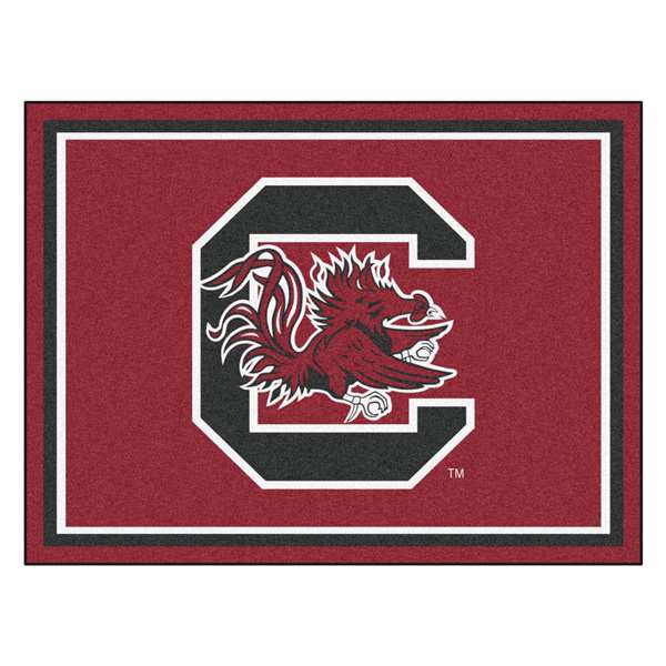 University of South Carolina 8x10 Rug Block C & Gamecock Logo