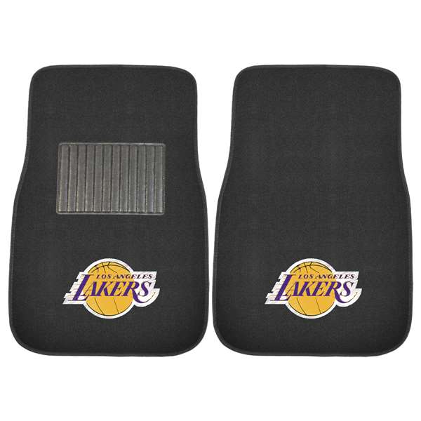 Los Angeles Lakers Lakers 2-pc Embroidered Car Mat Set