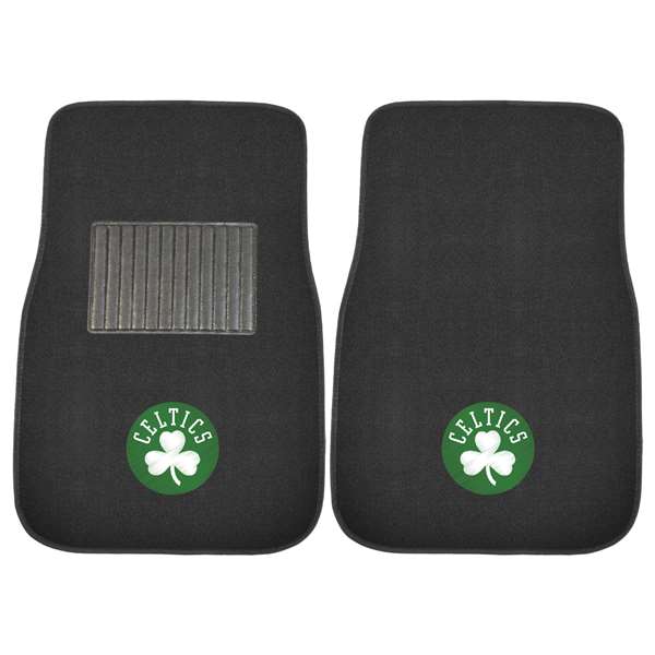 Boston Celtics Celtics 2-pc Embroidered Car Mat Set