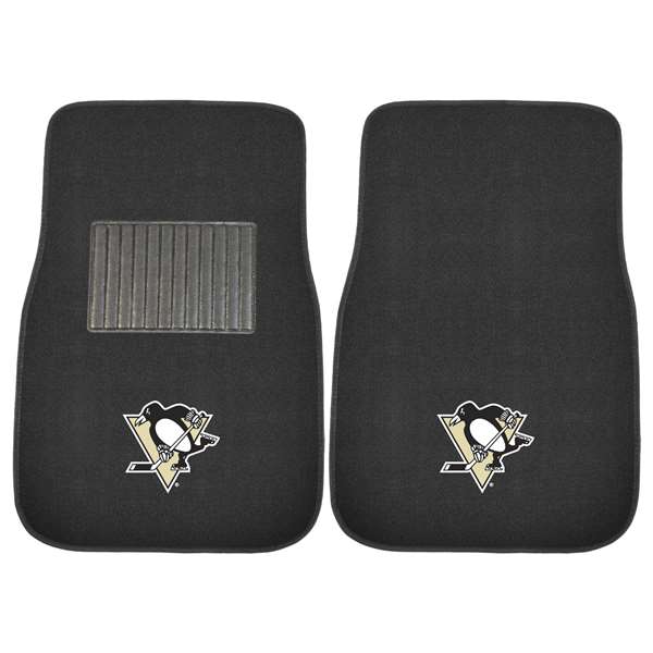 Pittsburgh Penguins Penguins 2-pc Embroidered Car Mat Set