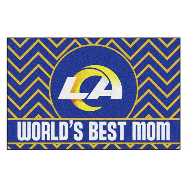 Los Angeles Rams Rams Starter Mat - World's Best Mom