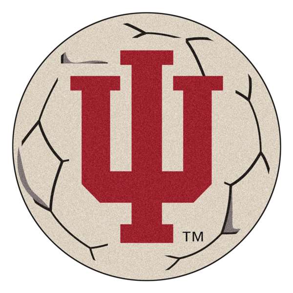 Indiana University Hooisers Soccer Ball Mat