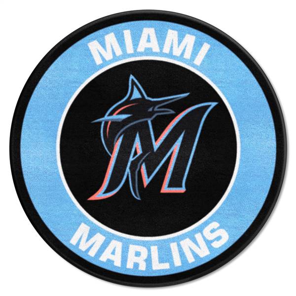 Miami Marlins Marlins Roundel Mat