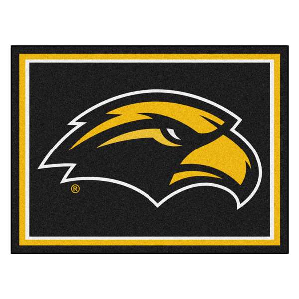 University of Southern Mississippi 8x10 Rug Eagle Logo