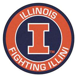 University of Illinois Illini Roundel Mat