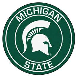 Michigan State University Spartans Roundel Mat