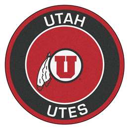 University of Utah Utes Roundel Mat