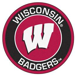 University of Wisconsin Badgers Roundel Mat