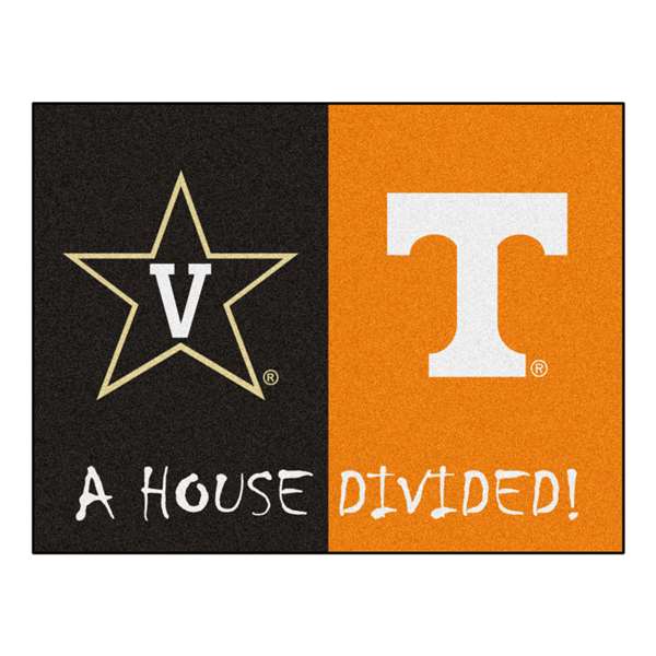 House Divided - Vanderbilt / Tennessee House Divided House Divided Mat