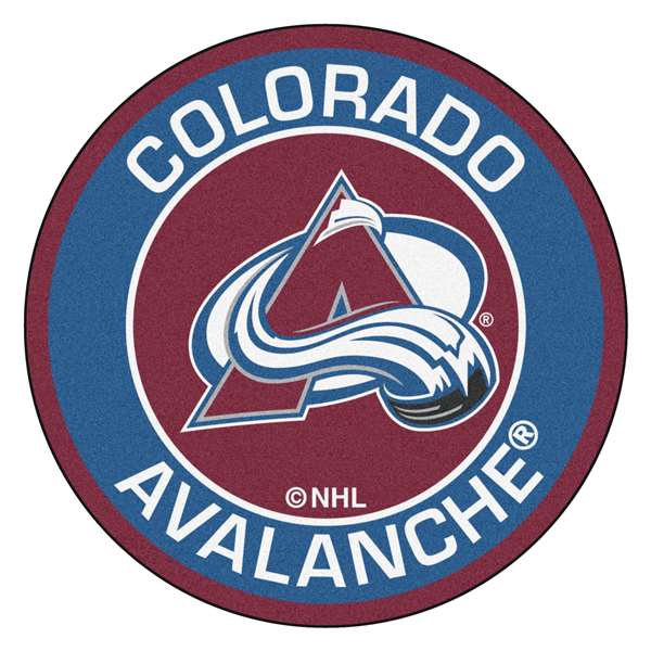 Colorado Avalanche Avalanche Roundel Mat