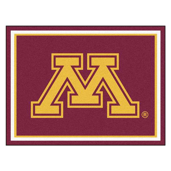 University of Minnesota 8x10 Rug Block M Logo