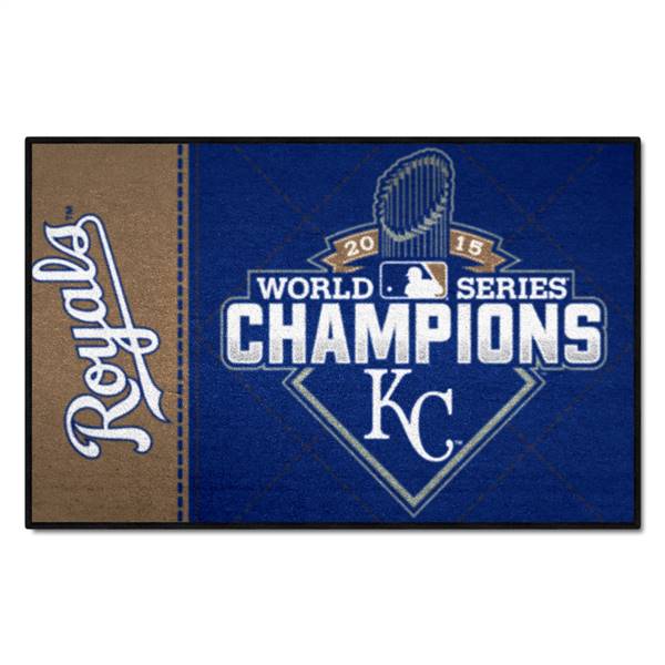 Kansas City Royals 2015 World Series Champions Starter Rug 19"x30"