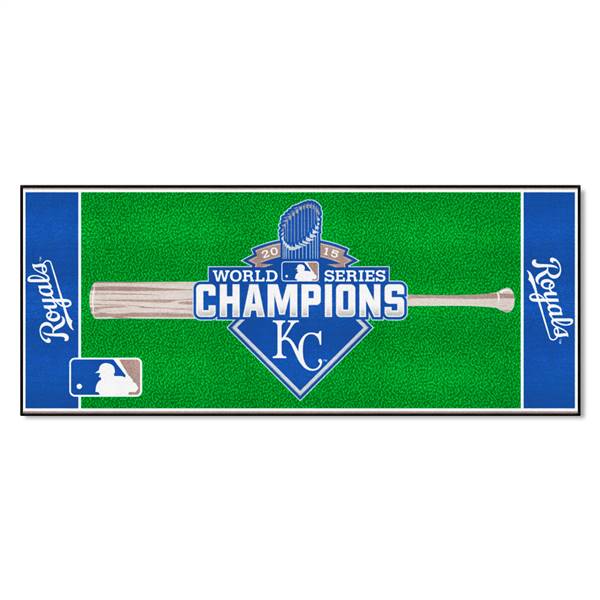 Kansas City Royals 2015 World Series Champions Baseball Runner Mat 30"x72"