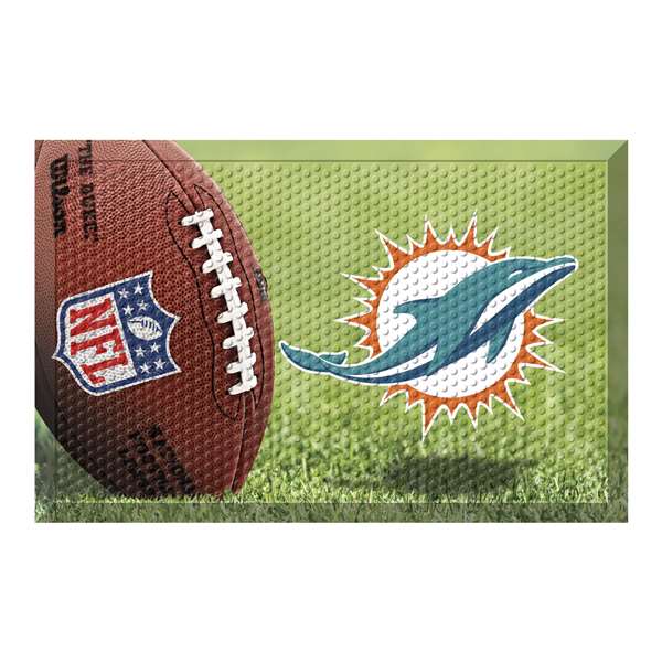 Miami Dolphins Dolphins Scraper Mat