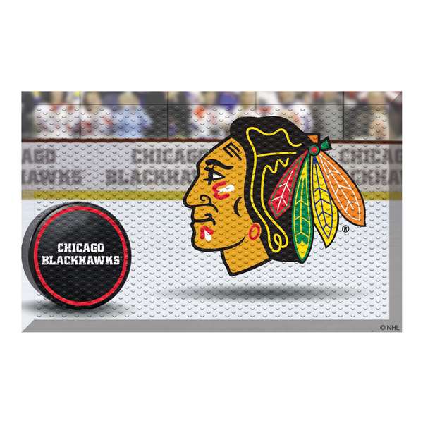 Chicago Blackhawks Blackhawks Scraper Mat