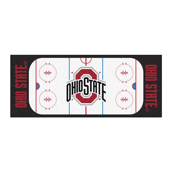 Ohio State University Buckeyes Rink Runner