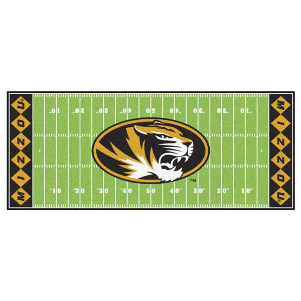 University of Missouri Tigers Football Field Runner