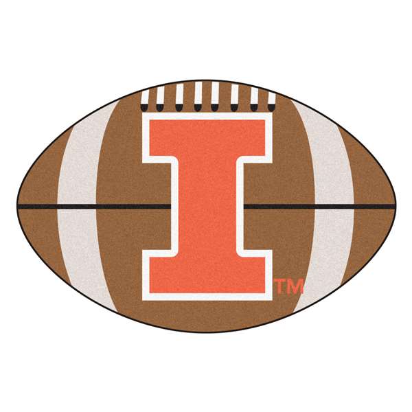 University of Illinois Illini Football Mat