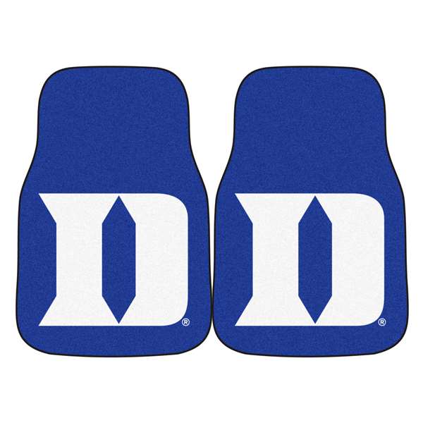 Duke University Blue Devils 2-pc Carpet Car Mat Set