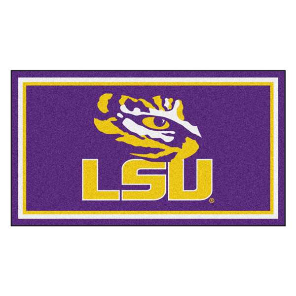 Louisiana State University Tigers 3x5 Rug