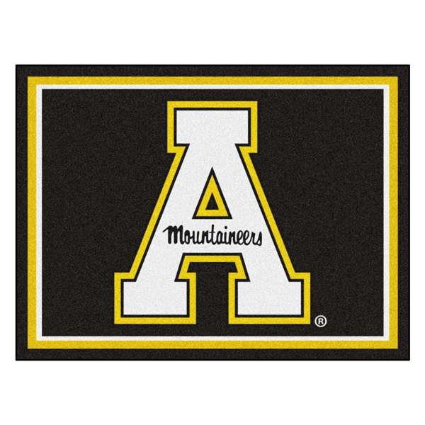 Appalachian State University 8x10 Rug A & Mountaineers Logo