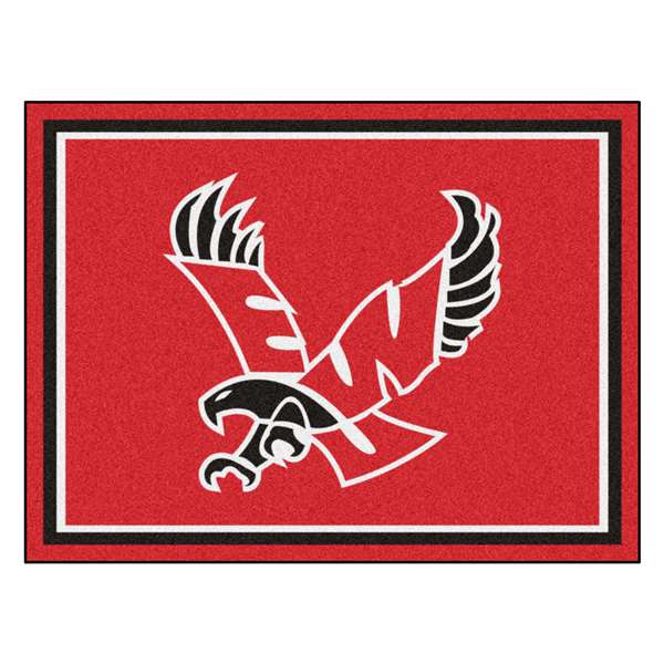 Eastern Washington University 8x10 Rug EWU Eagle Logo