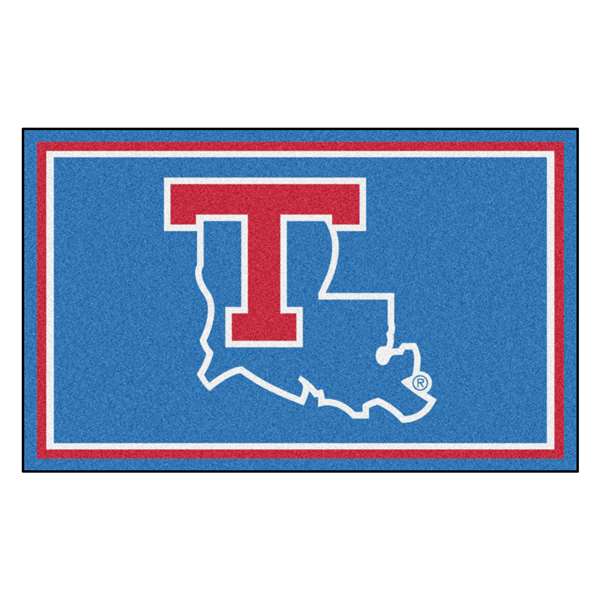 Louisiana Tech University Bulldogs 4x6 Rug