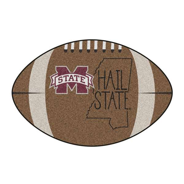 Mississippi State University Bulldogs Southern Style Football Mat