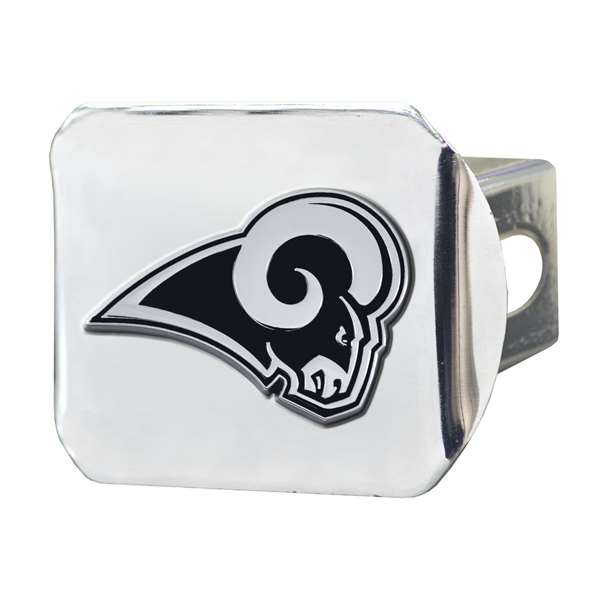 Los Angeles Rams Rams Hitch Cover - Chrome