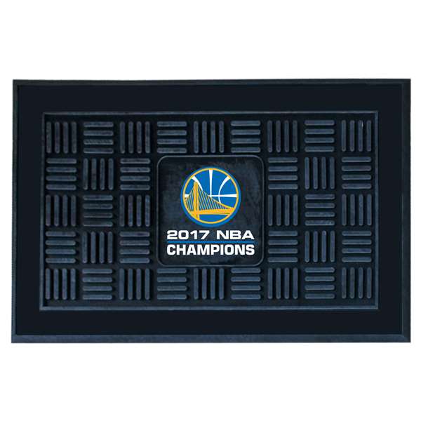 Golden State Warriors 2017 NBA Finals Champions Medallion Door Mat 19"x30"