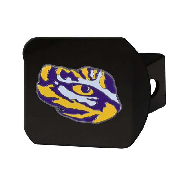 Louisiana State University Tigers Color Hitch Cover - Black