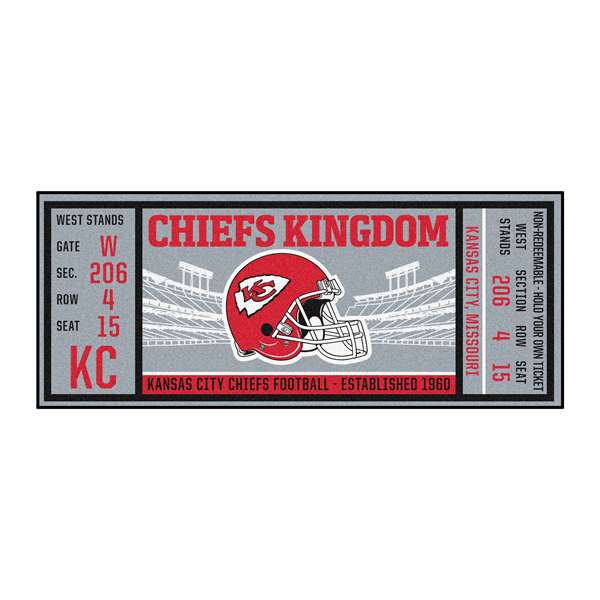 Kansas City Chiefs Chiefs Ticket Runner
