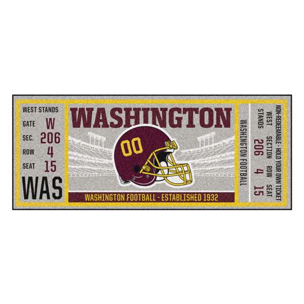 Washington Football Team Football Team Ticket Runner