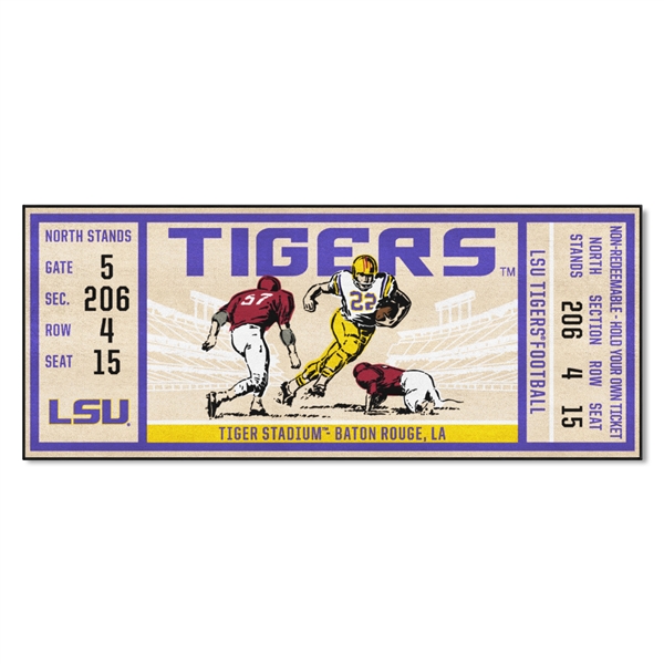 Louisiana State University Tigers Ticket Runner