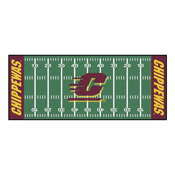 Central Michigan University Chippewas Football Field Runner