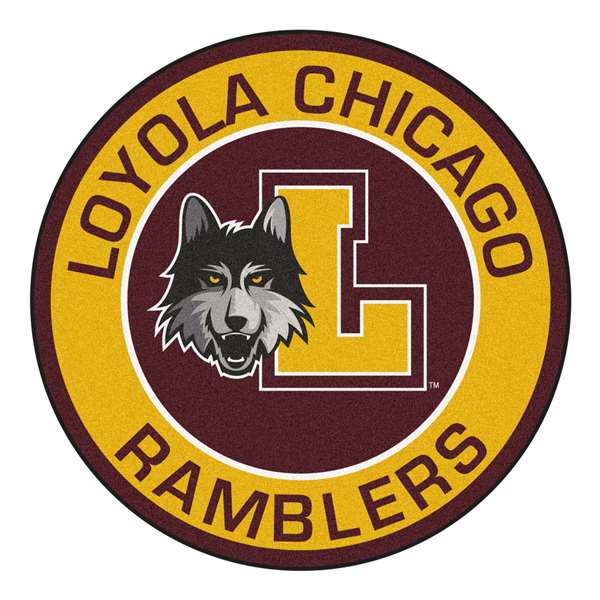 Loyola University Chicago Ramblers Roundel Mat