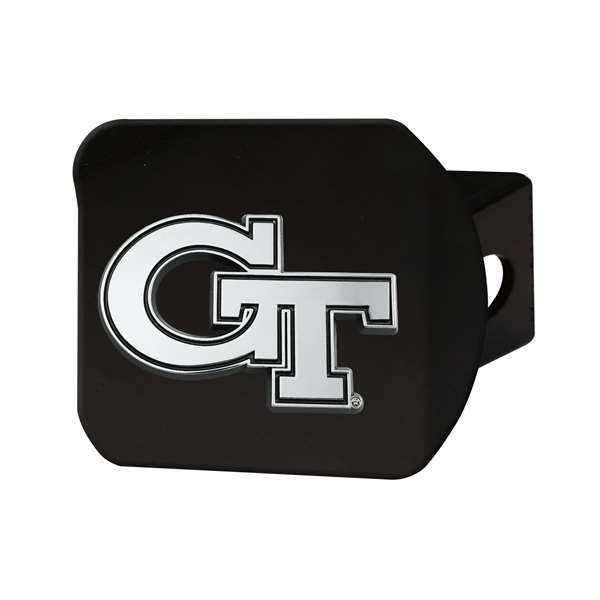 Georgia Tech Yellow Jackets Hitch Cover - Black