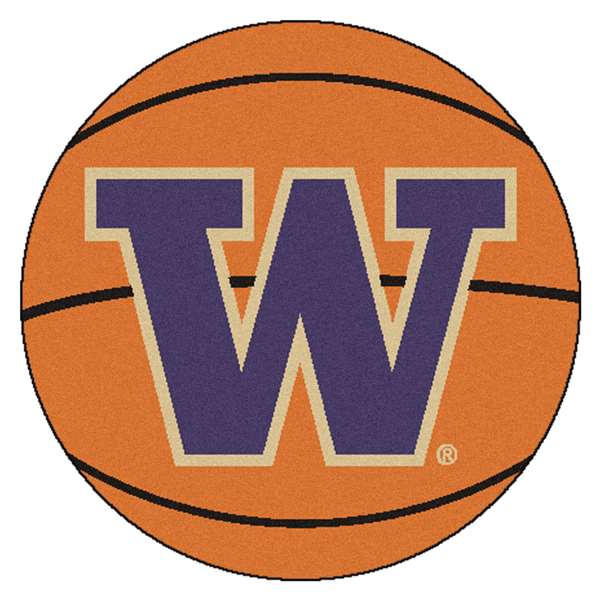 University of Washington Huskies Basketball Mat