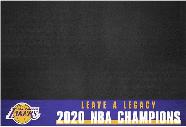 Los Angeles Lakers 2020 NBA Finals Champions Grill Mat