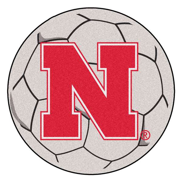 University of Nebraska Cornhuskers Soccer Ball Mat