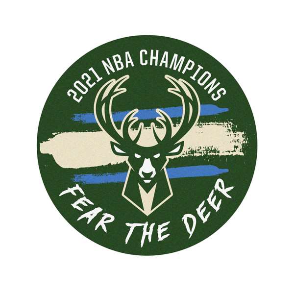 Milwaukee Bucks 2021 NBA Finals Champions Basketball Mat