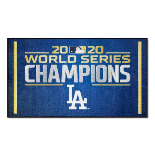 Los Angeles Dodgers 2020 World Series Champions 3x5 Rug
