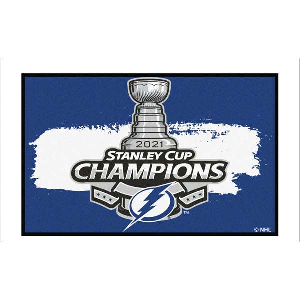 Tampa Bay Lightning 2021 Stanley Cup Champions Starter Mat