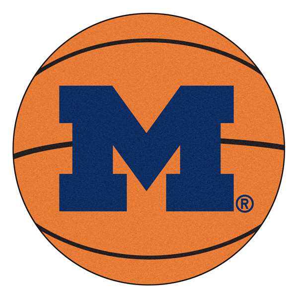 University of Michigan Wolverines Basketball Mat